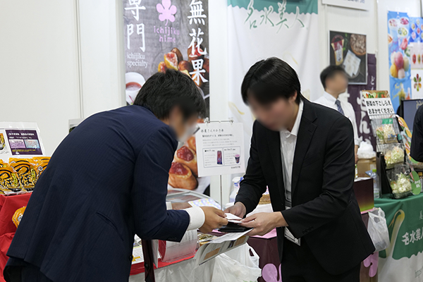 落ち着いた環境でじっくり商談